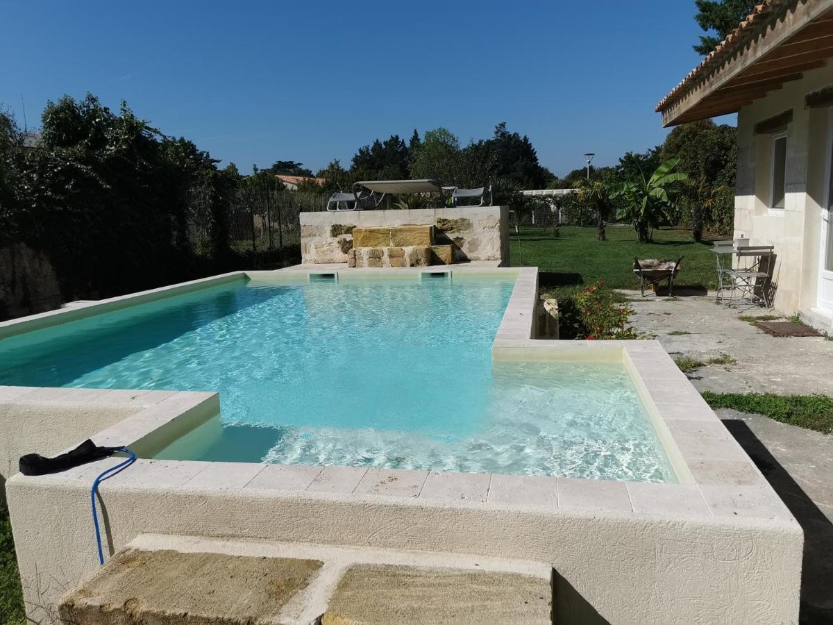 Jolie Villa Avec Piscine Dans Le St Emilionnais Sainte-Terre エクステリア 写真