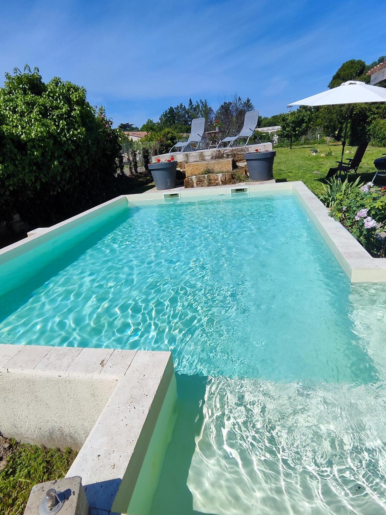 Jolie Villa Avec Piscine Dans Le St Emilionnais Sainte-Terre エクステリア 写真